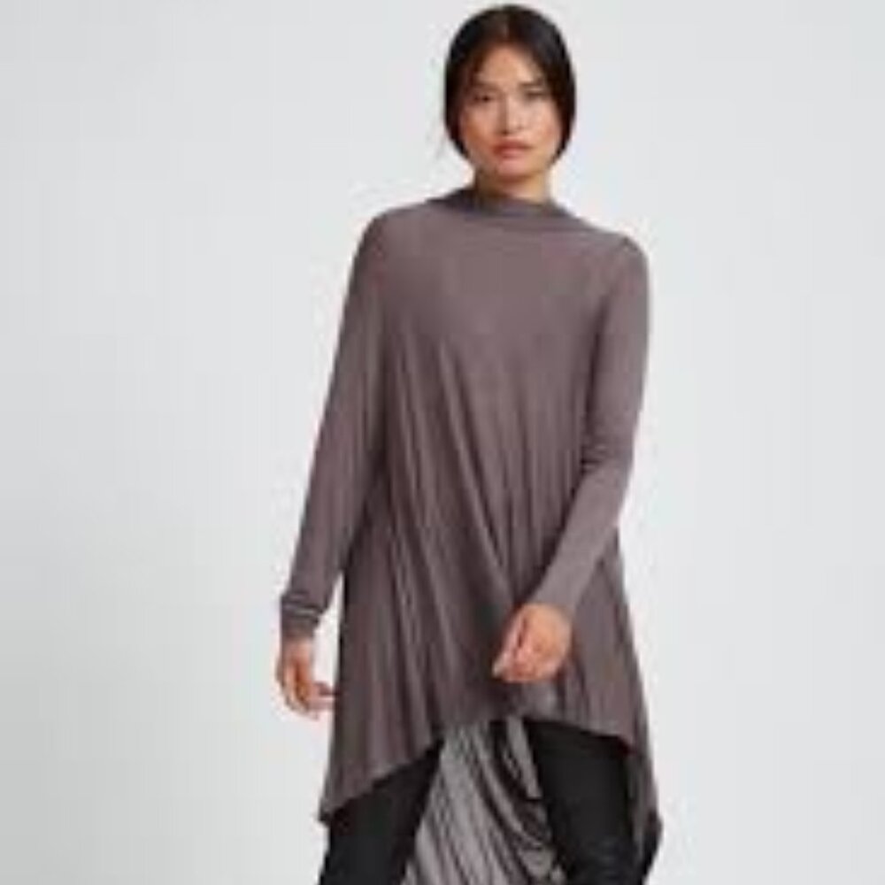 Marcella NYC Iris Drape Tunic Small